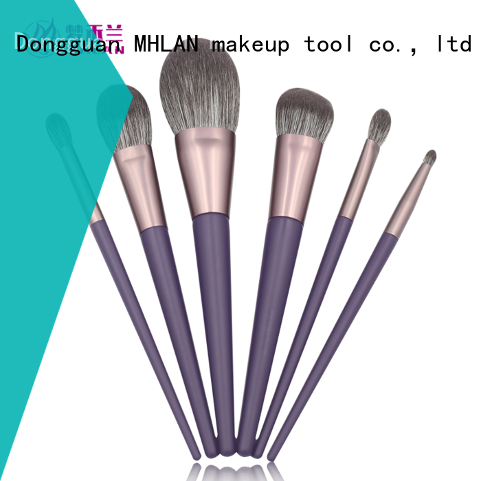 MHLAN face makeup brush set from China for cosmetic