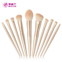 Affordable Sephora rose gold 10 pcs makeup brush set
