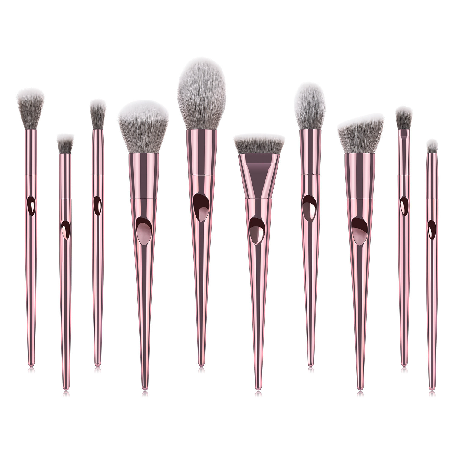 100% quality face makeup brush set factory for cosmetic-2