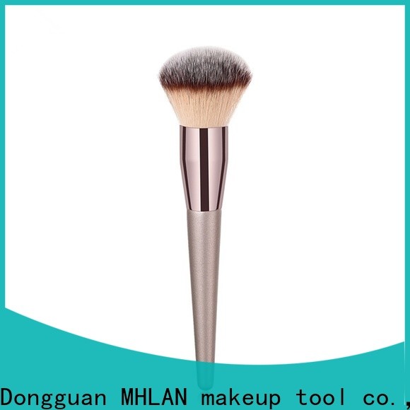 custom compact powder brush manufacturer for beauty