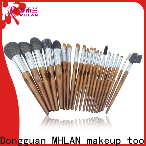 MHLAN custom travel makeup brush set from China for distributor