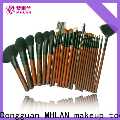 MHLAN custom face brush set from China for cosmetic