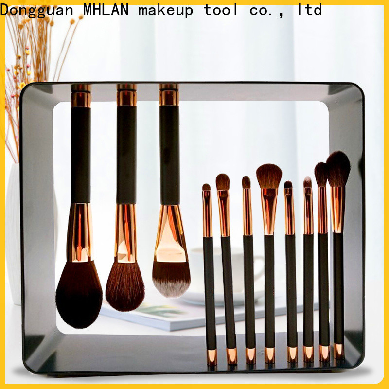 MHLAN 100% quality professional makeup brush set supplier for wholesale