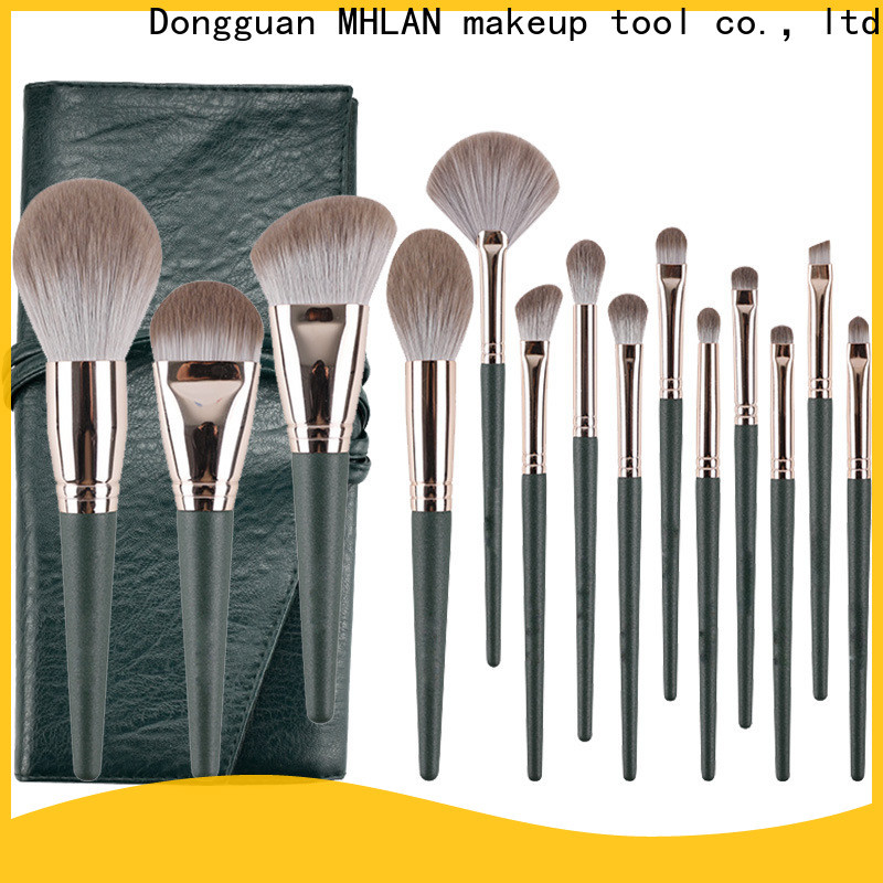 MHLAN custom cosmetic brush set manufacturer for wholesale