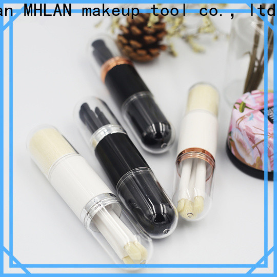 MHLAN fashion retractable makeup brush manufacturer for beauty