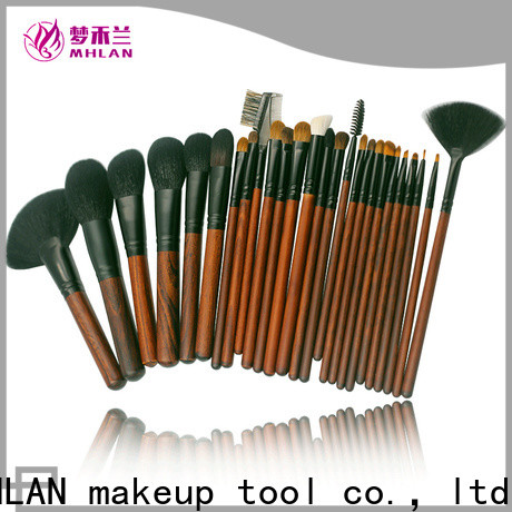 MHLAN custom best makeup brushes kit supplier for cosmetic