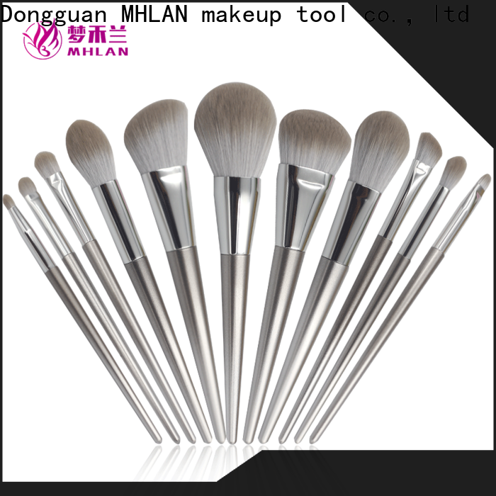 custom travel makeup brush set from China for cosmetic
