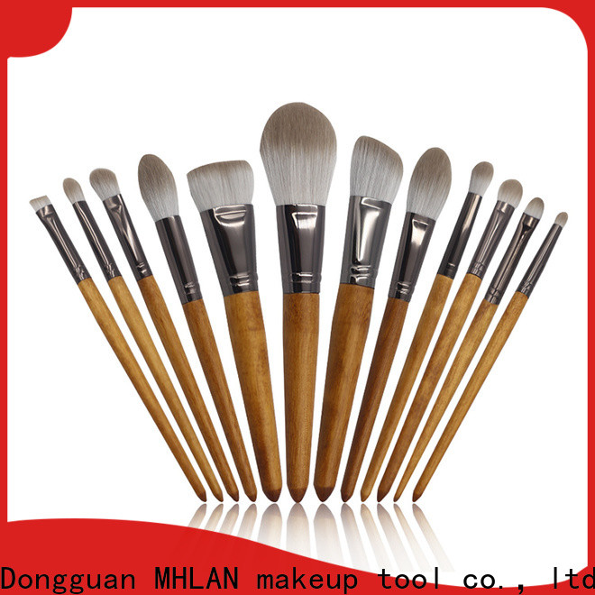 MHLAN 100% quality best makeup brush set supplier for cosmetic