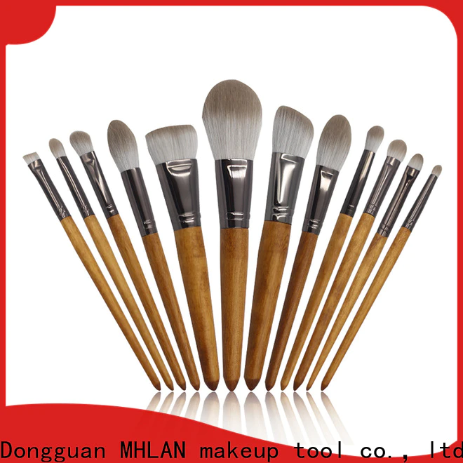 MHLAN 100% quality best makeup brush set supplier for cosmetic