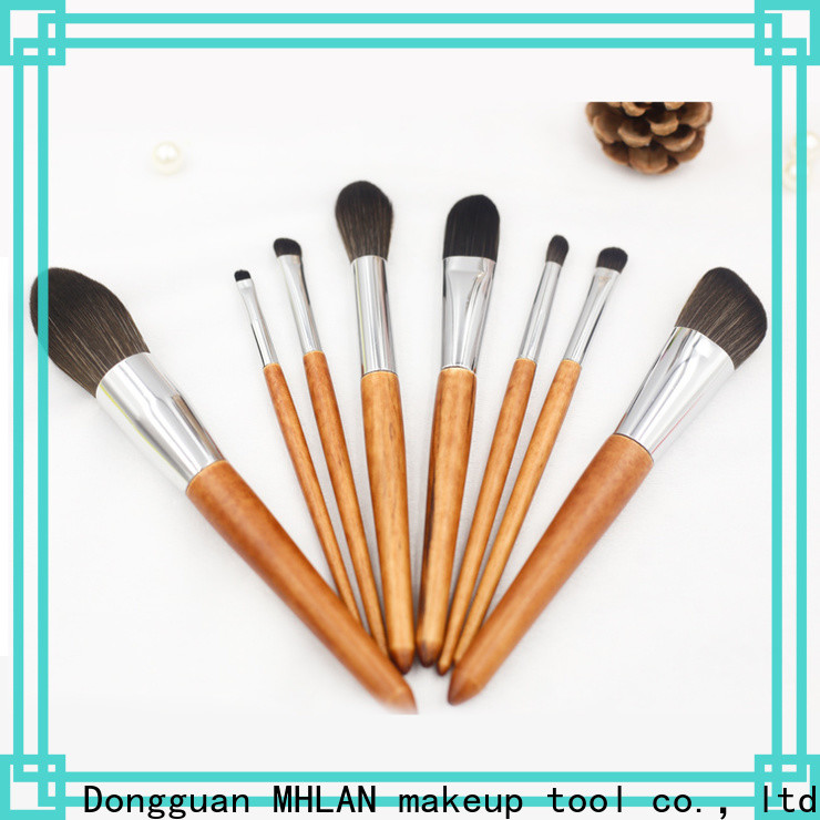 MHLAN 100% quality cosmetic brush set from China for cosmetic