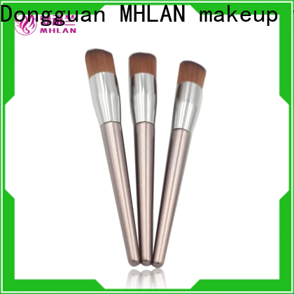 MHLAN dense bristles refillable powder brush factory for beginners