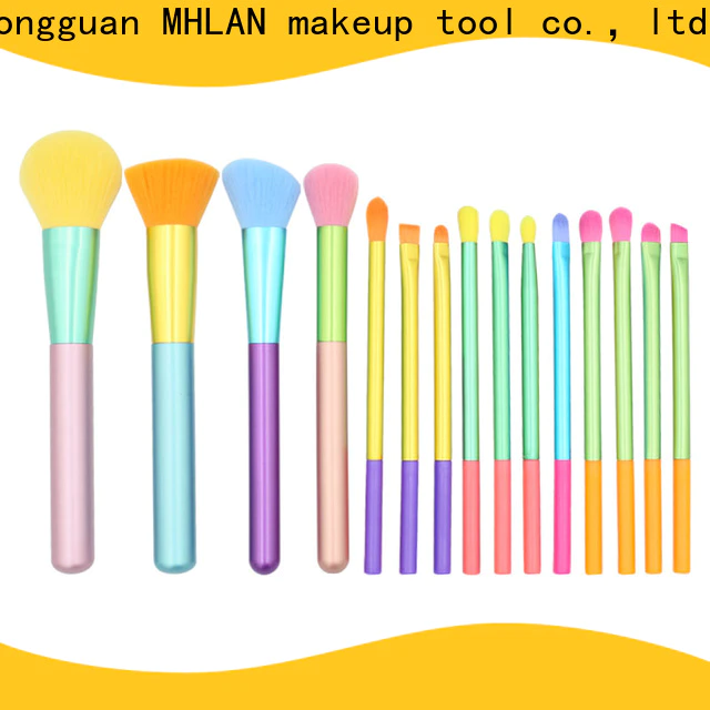 MHLAN oem odm makeup brush kit factory for face