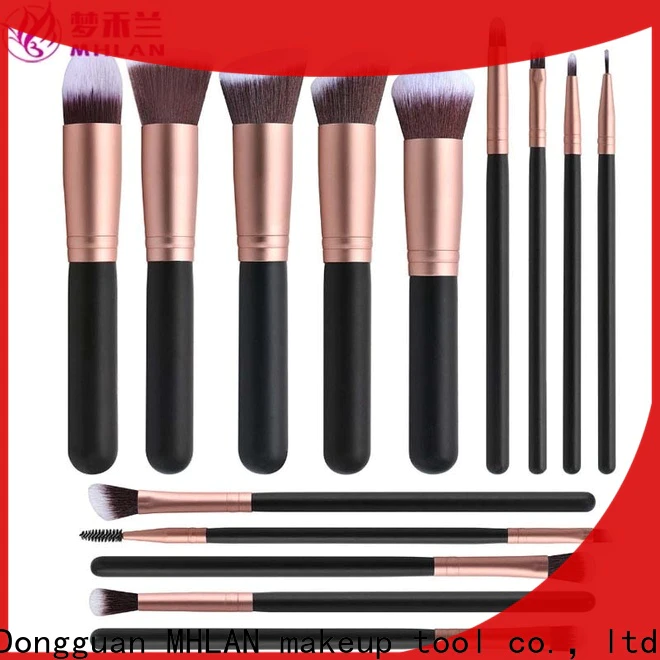 MHLAN high quality makeup brush set factory for makeup artist