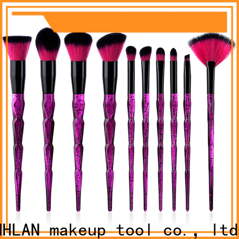 flexible bristle affordable makeup brushes supplier for beginners