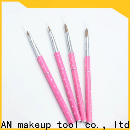 MHLAN low moq nail brush set brand for beginners