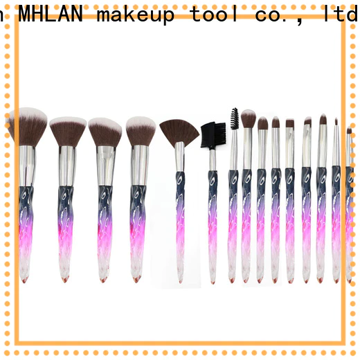 MHLAN custom made face brush set from China for beginners