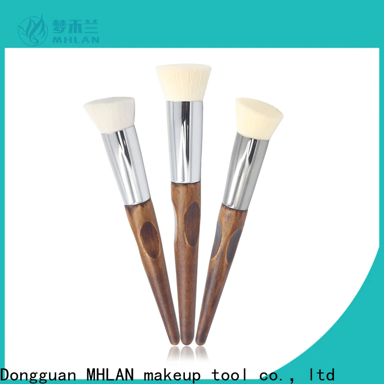 MHLAN personalized flat top foundation brush factory for girl