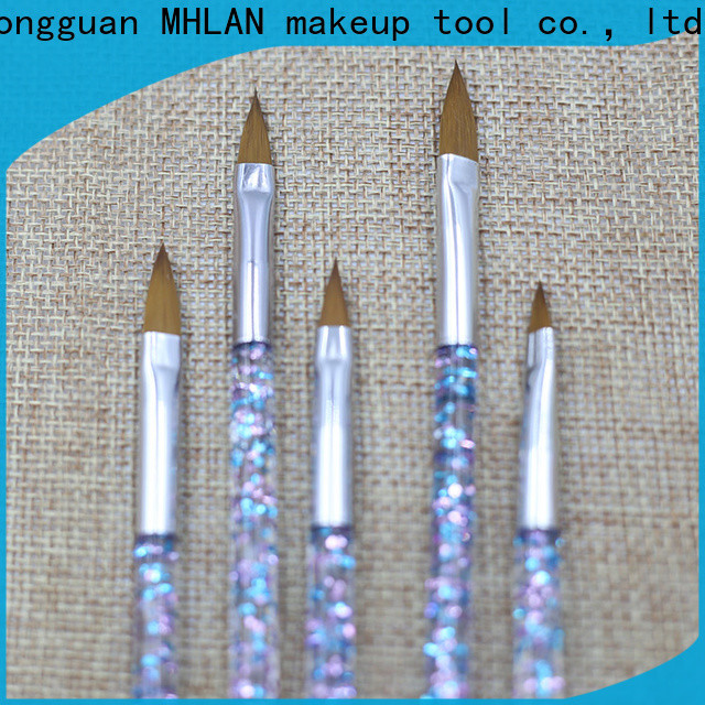MHLAN low moq nail brush set brand