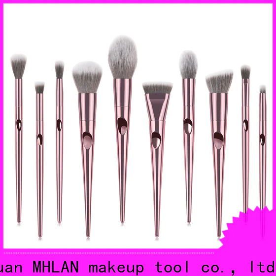 MHLAN custom made good makeup brush sets from China for wholesale