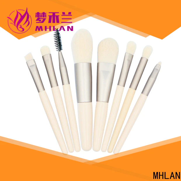 MHLAN personalized cosmetic brush set manufacturer for face