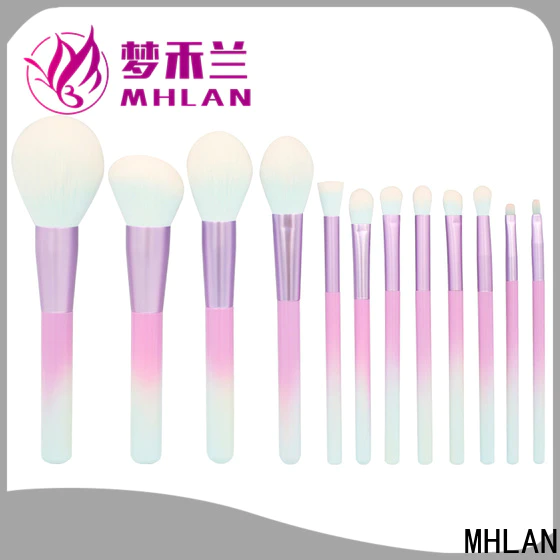 MHLAN custom made eye makeup brush set manufacturer for beginners