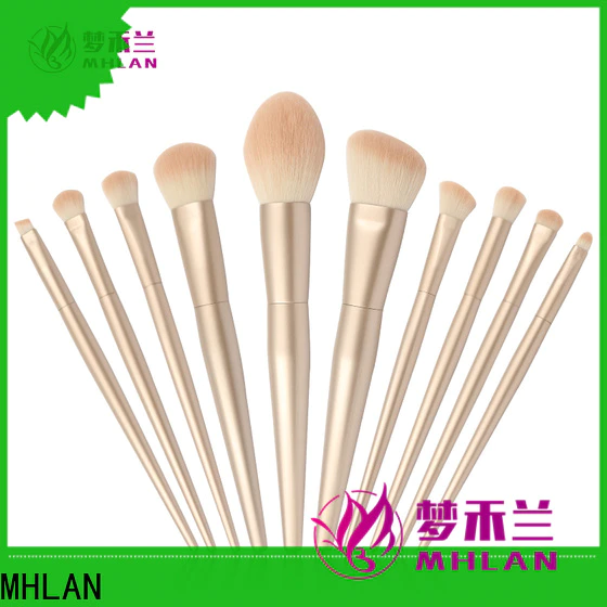 MHLAN 2020 new travel makeup brush set factory for wholesale
