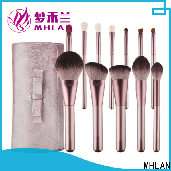 MHLAN custom made face makeup brush set factory for beginners