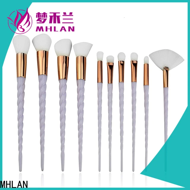 MHLAN custom made face brush set from China for teenager