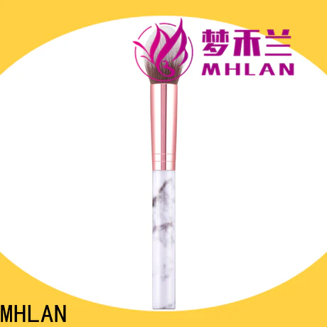 MHLAN standard retractable makeup brush supplier for white collar