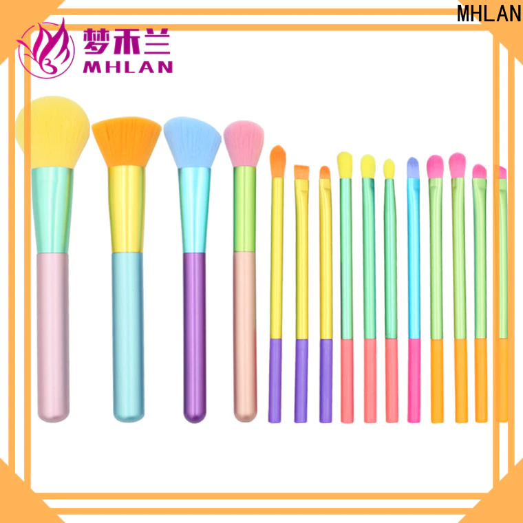 MHLAN personalized eyeshadow brush set factory for makeup artist