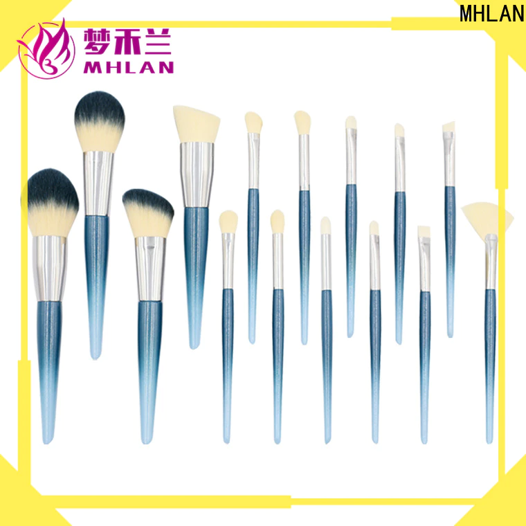MHLAN custom made makeup brush kit from China