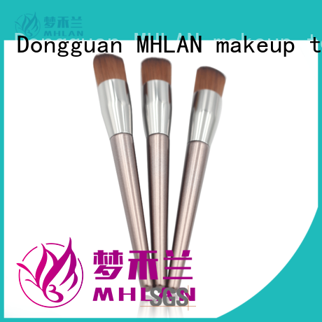 MHLAN custom best loose powder brush from China for beauty
