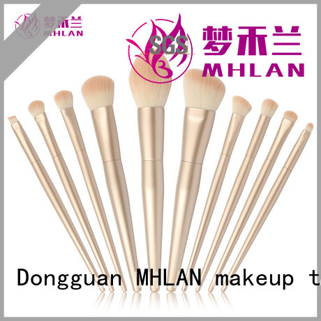 makeup brush set cheap factory for cosmetic MHLAN