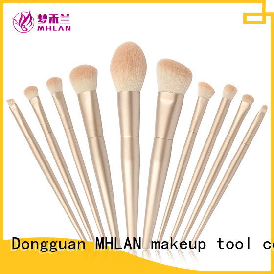 MHLAN 100% quality makeup brush set cheap supplier for cosmetic