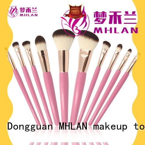custom face brush set from China for cosmetic