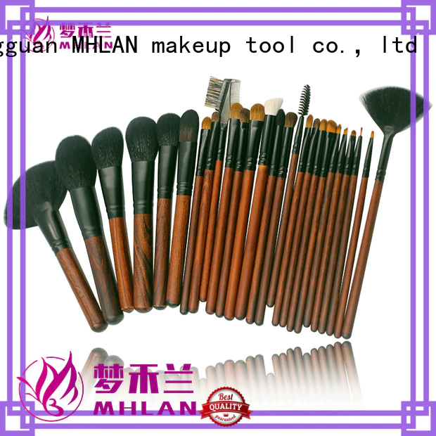 MHLAN 100% quality kabuki brush set factory for cosmetic