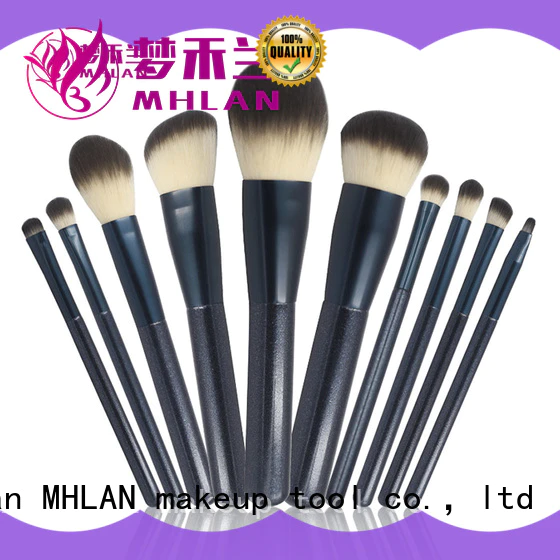 MHLAN custom face brush set from China for cosmetic