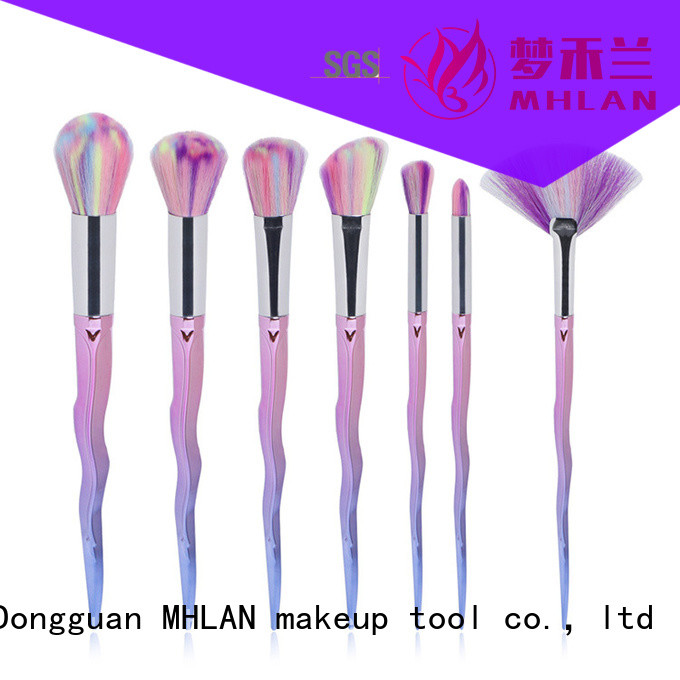MHLAN custom face brush set factory for cosmetic