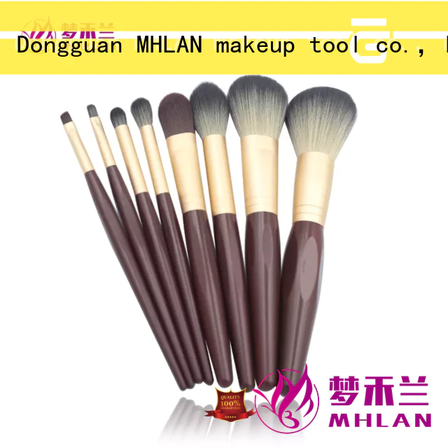 MHLAN kabuki brush set supplier for cosmetic