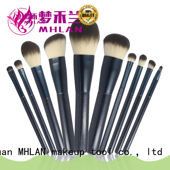 MHLAN 100% quality makeup brush set low price factory for wholesale