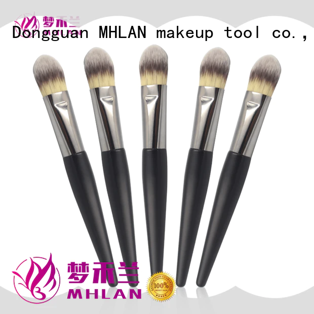 MHLAN fashion angled makeup brush manufacturer for sale
