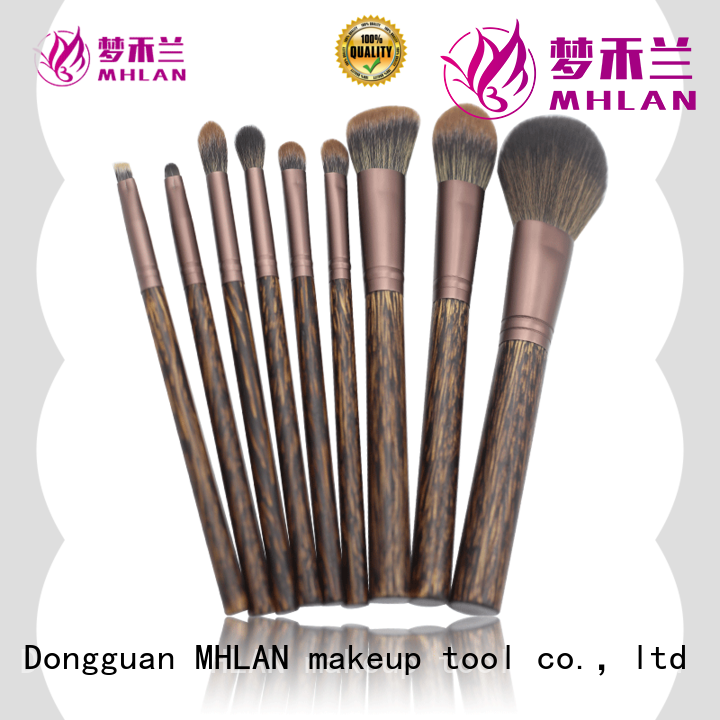 MHLAN modern natural hair makeup brushes supplier for wholesale
