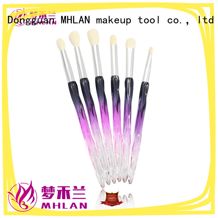 MHLAN custom eyeshadow makeup brushes manufacturer for cosmetic