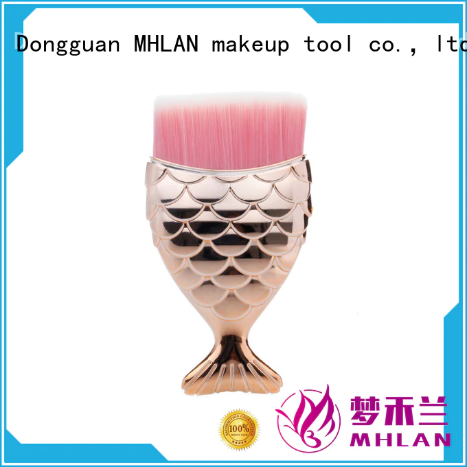 MHLAN delicate refillable powder brush from China for distributor