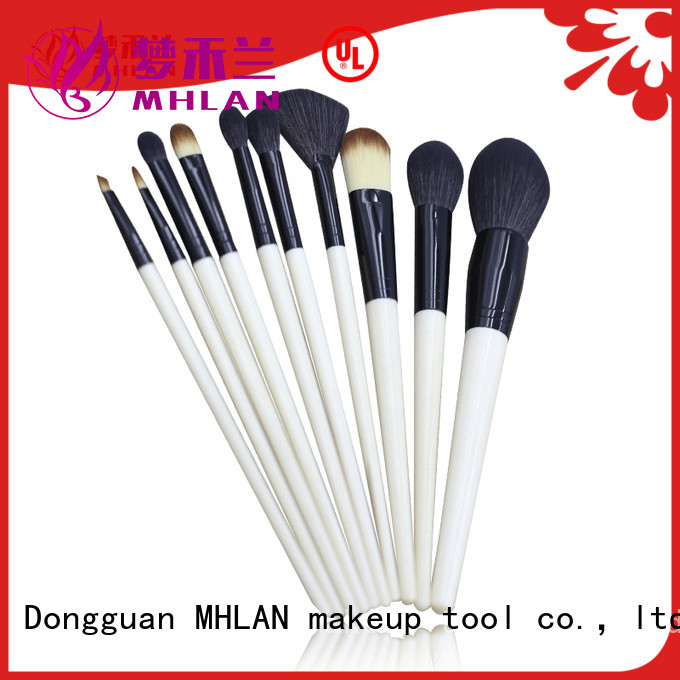 MHLAN face brush set from China for cosmetic