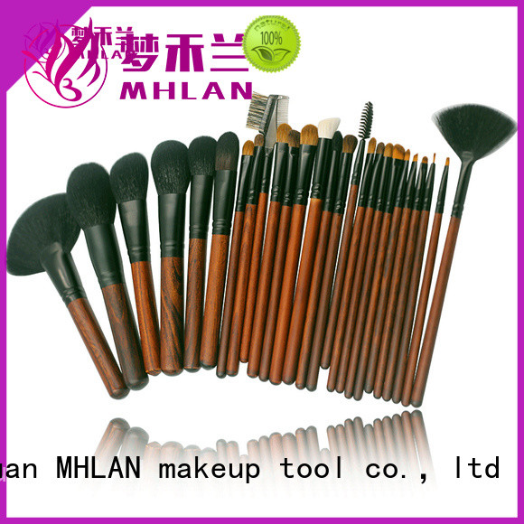 MHLAN custom kabuki brush set from China for cosmetic