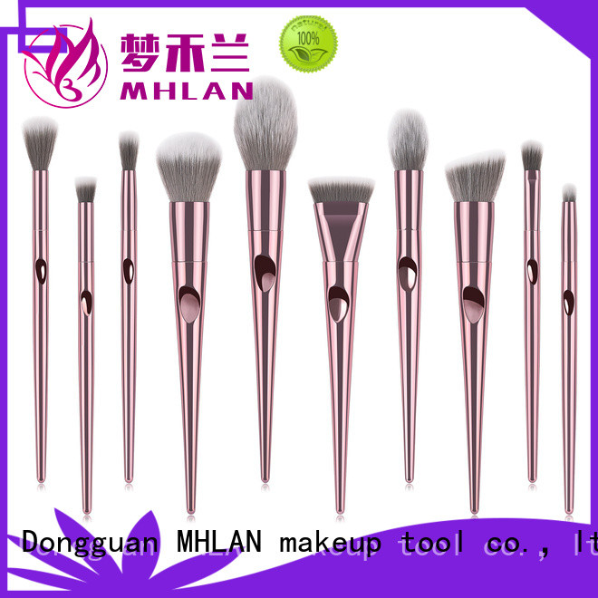 MHLAN makeup brush set supplier for cosmetic