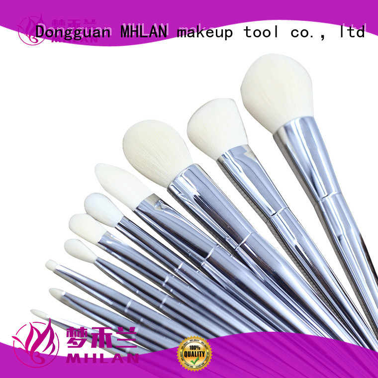 MHLAN custom face makeup brush set from China for cosmetic