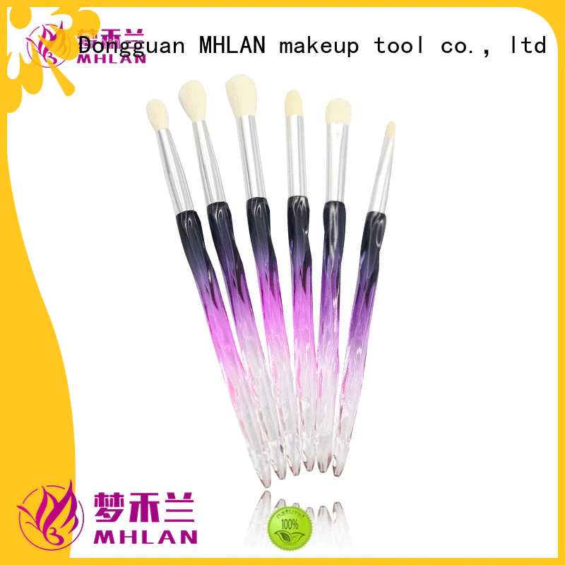 MHLAN eyeshadow brush set supplier for cosmetic
