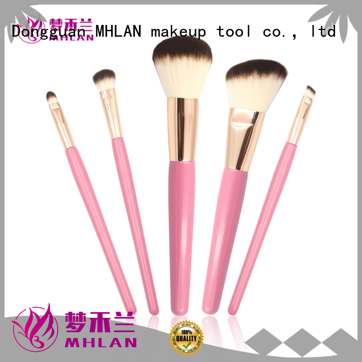 MHLAN 100% quality beauty brush set for cosmetic